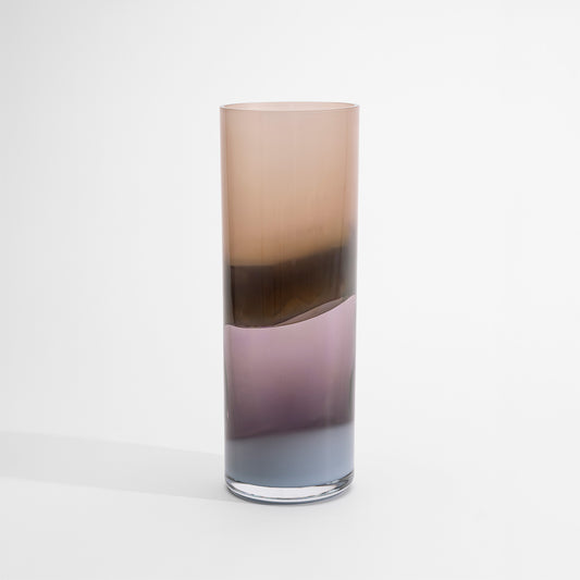 Landscape Vase Brown Purple ED-10