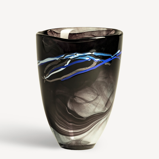 Contrast Black Vase