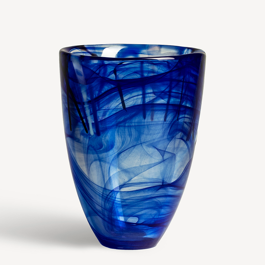 Contrast Blue Vase