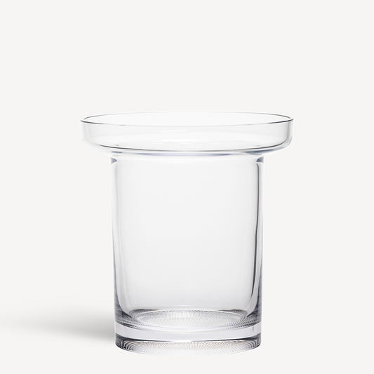 Limelight Vase Clear Low