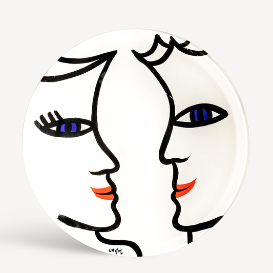 Open Minds White Dish