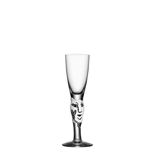 Open Minds White Shot Glass