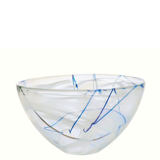 Contrast Bowl White Medium