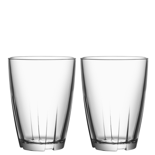 Bruk Tumbler (clear, large, pair)